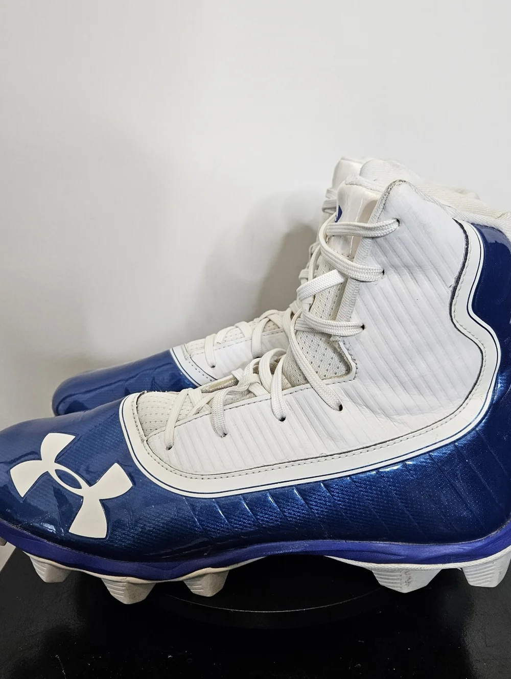 Under Armour Highlight Mc Football Cleat Men's Size 11‎ Blue/White